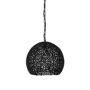 Light & Living - Hanglamp SINULA - Ø39x38cm - Zwart