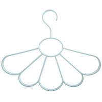 2st Plain Wind Petal sjaal Hanger multifunctionele Fan Hanger riem drogen Rack(Green)