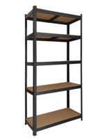 Stellingkast brasq 5 borden su175 875 kg zwart