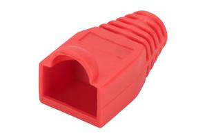 Digitus A-MOT/R 8/8 Knikbescherming voor 8P8C modulaire RJ45-stekker A-MOT/R 8/8 Rood 1 stuk(s)