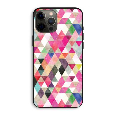 Gekleurde driehoekjes: iPhone 12 Pro Max Biologisch afbreekbaar hoesje