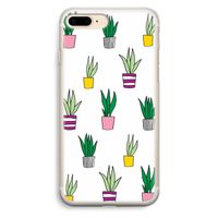 Sanseveria: iPhone 7 Plus Transparant Hoesje