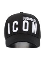 DSQUARED2 casquette à broderies Icon - Noir