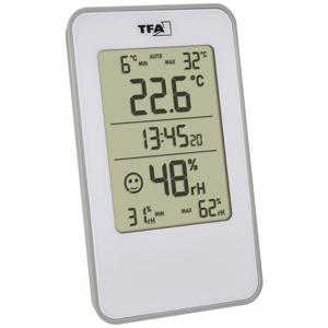 TFA Dostmann Digitales Thermo-Hygrometer Thermo- en hygrometer Wit