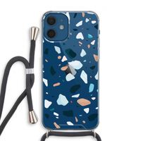 Terrazzo N°13: iPhone 12 Transparant Hoesje met koord