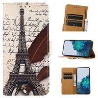 Sony Xperia 1 V Glam Series Portemonnee Hoesje - Eiffeltoren