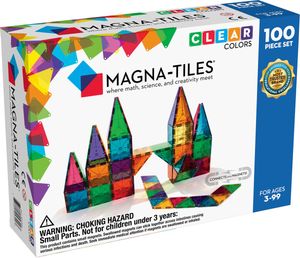 Magna-Tiles® Clear Colors 100-delige set