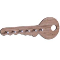 Sleutelrekje sleutelvorm bruin 35 cm   -