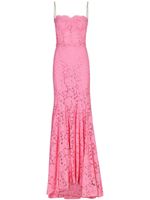 Dolce & Gabbana robe-corset à détails en dentelle - Rose - thumbnail