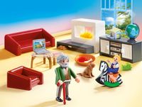 Playmobil Dollhouse Huiskamer met Openhaard 70207 - thumbnail