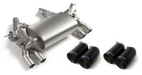Remus uitlaat passend voor L+R BMW M3/M4 (type F80,F82) - Black Chrome 0890140500004698CBR