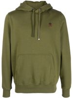 Tommy Hilfiger hoodie en coton mélangé à logo brodé - Vert