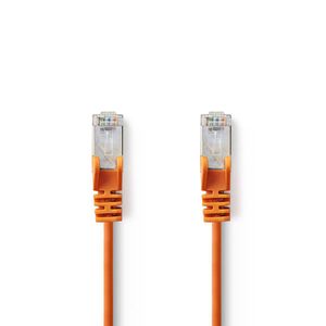 Nedis CAT5e-Kabel | SF/UTP | RJ45 Male naar RJ45 Male | 7.50 m | Oranje | 1 stuks - CCGP85121OG75 CCGP85121OG75