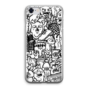 Vexx Mixtape #2: iPhone 8 Transparant Hoesje