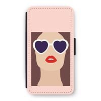 Red lips: iPhone 11 Pro Flip Hoesje