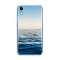 Water horizon: iPhone XR Transparant Hoesje