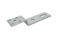 GB vloer-kozijnstrip 45x110x155/60x8, verzet 45 mm verzinkt | 10 stuks - GB073837