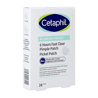 Cetaphil 6 uur Fast Clear Pimple Patch tegen Puistjes 24 Stuks
