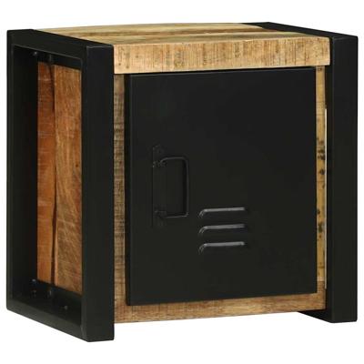 Badkamerkast met opslag Bruin 40 x 30 x 40 cm Massief mangohout