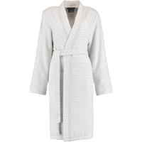 Cawö Cawö Dames Badjas 1214 Weiss-silber 42