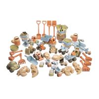 Dantoy zandspeelset met voertuigen, 62dlg.