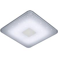 LED Plafondlamp 30W - Dimbaar met Afstandsbediening - Vierkant Mat Wit