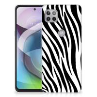 Motorola Moto G 5G | TPU Hoesje | Zebra