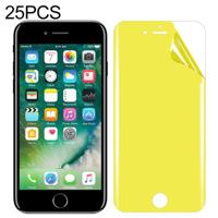 25 stuks voor iPhone 7/8 Soft TPU volledige dekking front Screen Protector