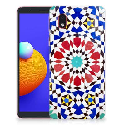Samsung Galaxy A01 Core | TPU | Siliconen hoesje | Mozaïek