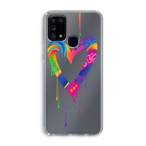 Melts My Heart: Samsung Galaxy M31 Transparant Hoesje