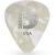 D&apos;Addario 1CWP2-10 white pearl celluloid plectra 10 pack light