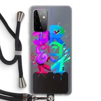 Dream: Samsung Galaxy A72 5G Transparant Hoesje met koord