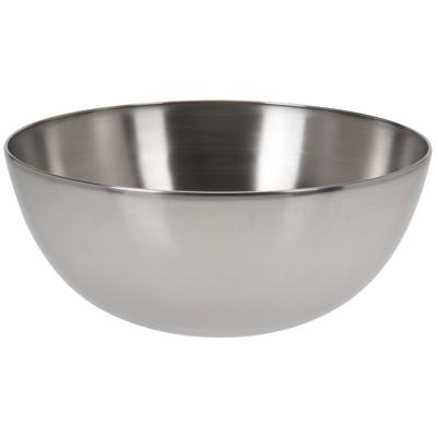 Excellent Houseware Salade schaal - RVS - zilver - Serveerschalen - Schaaltjes - D20 x H10 cm