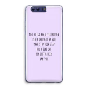Zelfvertrouwen: Honor 9 Transparant Hoesje