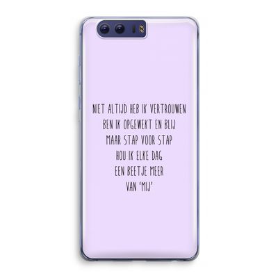 Zelfvertrouwen: Honor 9 Transparant Hoesje