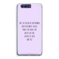 Zelfvertrouwen: Honor 9 Transparant Hoesje