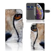 Apple iPhone 11 | Telefoonhoesje | Met pasjeshouder | Cheetah