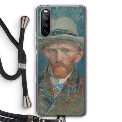 Van Gogh: Sony Sony Xperia 10 III Transparant Hoesje met koord