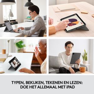 Logitech Combo Touch for iPad Pro 11" toetsenbord Voor 1st, 2nd, 3rd & 4th gen