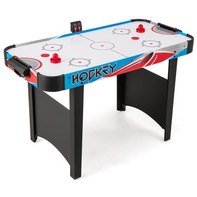 Airhockey Tafel Elektrisch Air Hockey Speeltafel met LED-scorebord Luchthockey Tafel 130 x 61 x 76 cm