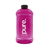 -Water Bottle 2200ml Magenta Black - thumbnail