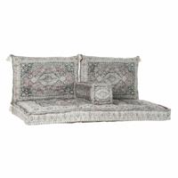 Leunstoel DKD Home Decor Groen Multicolour 155 x 76 x 65 cm