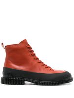 Camper bottines Pix en cuir - Rouge