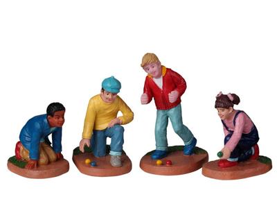 Lemax Marbles Champ, Set of 4 - Lemax