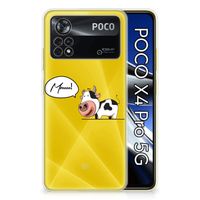 Xiaomi Poco X4 Pro 5G Telefoonhoesje met Naam Cow