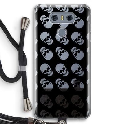 Musketon Skulls: LG G6 Transparant Hoesje met koord