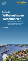 Fietskaart Bikeline Radkarte Wilhelmshaven - Wesermarsch | Esterbauer