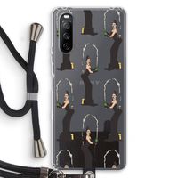 Pop Some Kim: Sony Sony Xperia 10 III Transparant Hoesje met koord