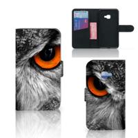 Samsung Galaxy Xcover 4 | Xcover 4s | Telefoonhoesje | Met pasjeshouder | Uil Samsung Galaxy Xcover 4 | Xcover 4s | Telefoonhoesje | Met pasjeshouder | Uil