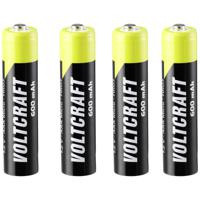 VOLTCRAFT Endurance Oplaadbare AAA batterij (potlood) NiMH 600 mAh 1.2 V 4 stuk(s) - thumbnail